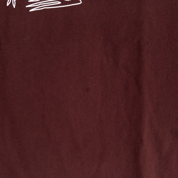 Duluth Trading Co T Shirt Mens Large Red Beaver Graphic Relaxed Fit Longtail - Picture 3 of 9